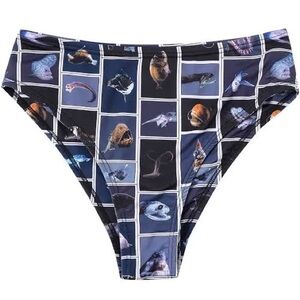 Fashion Brand Company Fish Cheeky Bikini Bottoms